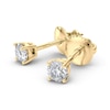 Thumbnail Image 2 of 1/2 CT. T.W. Certified Diamond Solitaire Stud Earrings in 14K Gold (I/VS2)