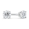 Thumbnail Image 0 of 1/2 CT. T.W. Certified Diamond Solitaire Stud Earrings in 14K White Gold (I/VS2)