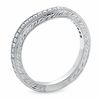 Thumbnail Image 2 of 1/5 CT. T.W. Diamond Curved Band in 14K White Gold