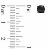 Thumbnail Image 2 of 1 CT. T.W. Black Diamond Stud Earrings in 10K White Gold