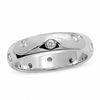 Thumbnail Image 1 of 1/7 CT. T.W. Diamond Five Stone Flush Stack Band in 14K White Gold