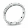 Thumbnail Image 2 of 1/7 CT. T.W. Diamond Five Stone Flush Stack Band in 14K White Gold