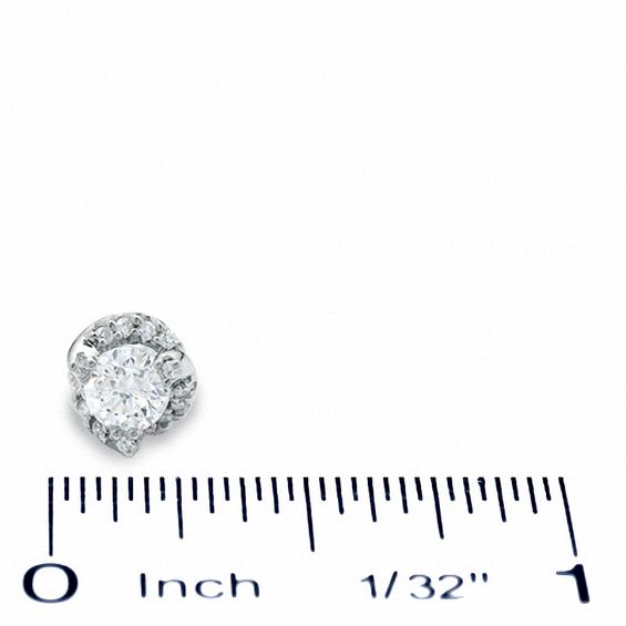 3/4 CT. T.w. Diamond Fashion Earrings in 14K White Gold