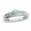 Thumbnail Image 0 of Diamond Accent Engagement Ring in 10K White Gold