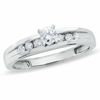 Thumbnail Image 0 of 1/3 CT. T.W. Diamond Engagement Ring in 10K White Gold
