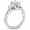 Thumbnail Image 2 of 1 CT. T.W. Diamond Three Stone Ring in 14K White Gold