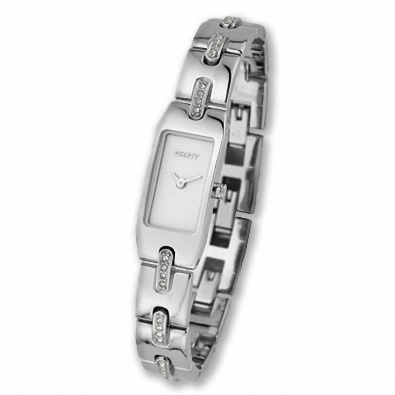Dkny watch women's stainless steel best sale bracelet