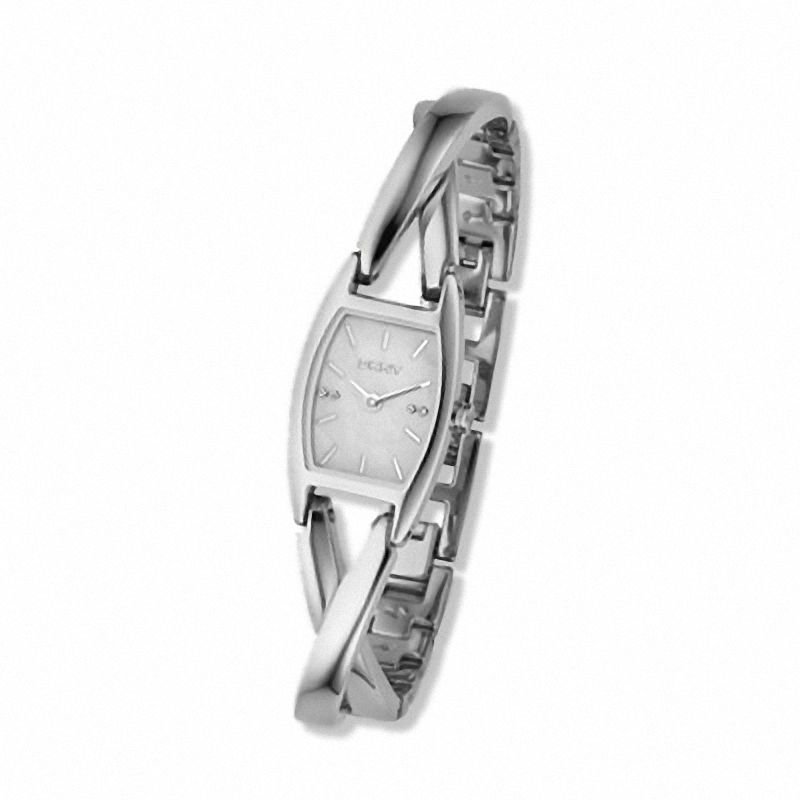 Dkny mother of sales pearl ladies watch