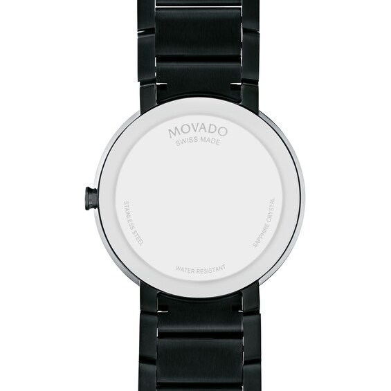 Men's Movado Sapphireâ¢ Black PVD Watch (Model: 0607179)