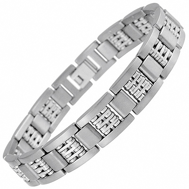 Men's Titanium Link Bracelet - 8.5"