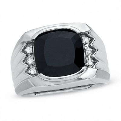 Zales mens clearance onyx rings