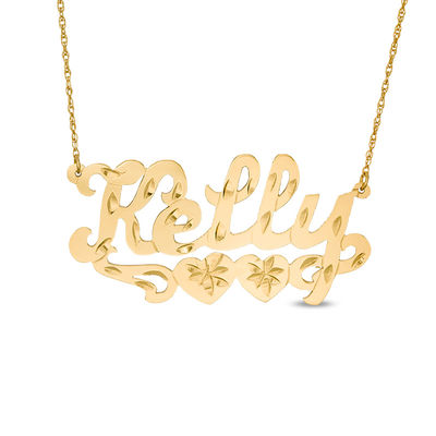 Zales Gold Necklace With Name Online Store, UP TO 62% OFF | www 