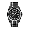 Thumbnail Image 1 of Men's Bulova Marine Star Diamond Accent Black IP Watch with Black Dial (Model: 98D107)