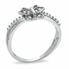 Thumbnail Image 2 of Diamond Accent Butterfly Fashion Ring in 10K White Gold
