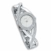 Thumbnail Image 0 of Ladies' DKNY Bracelet Watch with Silver Dial and Crystal Accents (Model: NY4716)