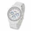 Thumbnail Image 0 of Ladies' Fossil Crystal Accent White Watch with White Dial (Model: ES1967)