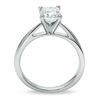 Thumbnail Image 2 of Celebration Lux® 1-1/5 CT. Cushion-Cut Diamond Solitaire Engagement Ring in 18K White Gold (H/SI2)