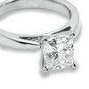 Thumbnail Image 2 of Celebration Lux® 2 CT. T.W. Cushion-Cut Certified Diamond Solitaire Engagement Ring in 18K White Gold (H/SI2)