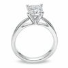Thumbnail Image 3 of Celebration Lux® 2 CT. T.W. Cushion-Cut Certified Diamond Solitaire Engagement Ring in 18K White Gold (H/SI2)