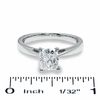 Thumbnail Image 4 of Celebration Lux® 1-1/2 CT. Cushion-Cut Certified Diamond Solitaire Engagement Ring in 18K White Gold (H/SI2)
