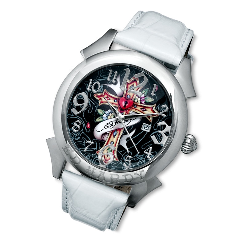 Main Image 1 of Ed Hardy Revolution Cross Watch (Model: RE-CR)