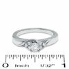Thumbnail Image 3 of 1/2 CT. T.W. Diamond Engagement Ring in 14K White Gold