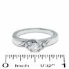 Thumbnail Image 2 of 1/2 CT. T.W. Diamond Engagement Ring in 14K White Gold