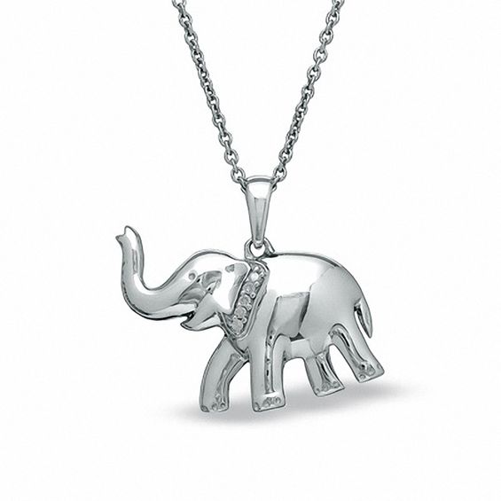 Elephant And Her Peanuts Necklace  Best Elephant 2017