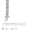 Thumbnail Image 3 of 3 CT. T.W. Diamond "X" Bracelet in 10K White Gold
