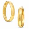 Thumbnail Image 1 of OroMagnifico™ 40mm High-Polished Hoop Earrings in 14K Gold over Sterling Silver