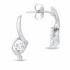 Thumbnail Image 0 of Sirena™ 1/2 CT. T.W. Diamond Solitaire Stud Earrings in 14K White Gold