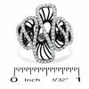 Thumbnail Image 3 of 7/8 CT. T.W. Diamond Fashion Ring in 14K White Gold