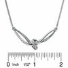 Thumbnail Image 2 of Diamond Accent Three Piece Knot Set in Sterling Silver