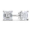 Thumbnail Image 0 of 1 CT. T.W. Certified Asscher-Cut Diamond Solitaire Stud Earrings in Platinum (I/VS2)