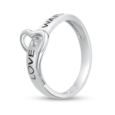 True Love Waits Purity Ring in Sterling Silver