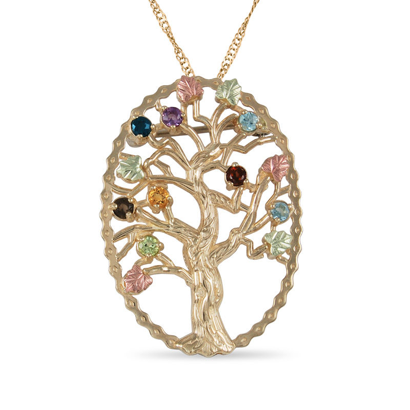 Amazon.com: Great Grandma Necklace - Family Tree Multiple Birthstone  Jewelry for Great Grandmother - Large Family, Small Family - Copper Tree  Pendant - (Up to 9 Birthstones) : Handmade Products