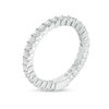 Thumbnail Image 1 of 1 CT. T.W. Diamond Eternity Band in 14K White Gold - Size 7