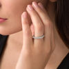 Thumbnail Image 2 of 1 CT. T.W. Diamond Eternity Band in 14K White Gold - Size 7