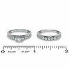 Thumbnail Image 3 of 3/4 CT. T.W. Diamond Bridal Set in 14K White Gold