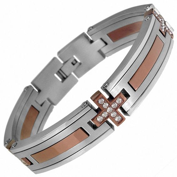 Zales men's diamond bracelet clearance