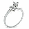 Thumbnail Image 1 of Ladies' Diamond Accent Solitaire Enhancer in 10K White Gold