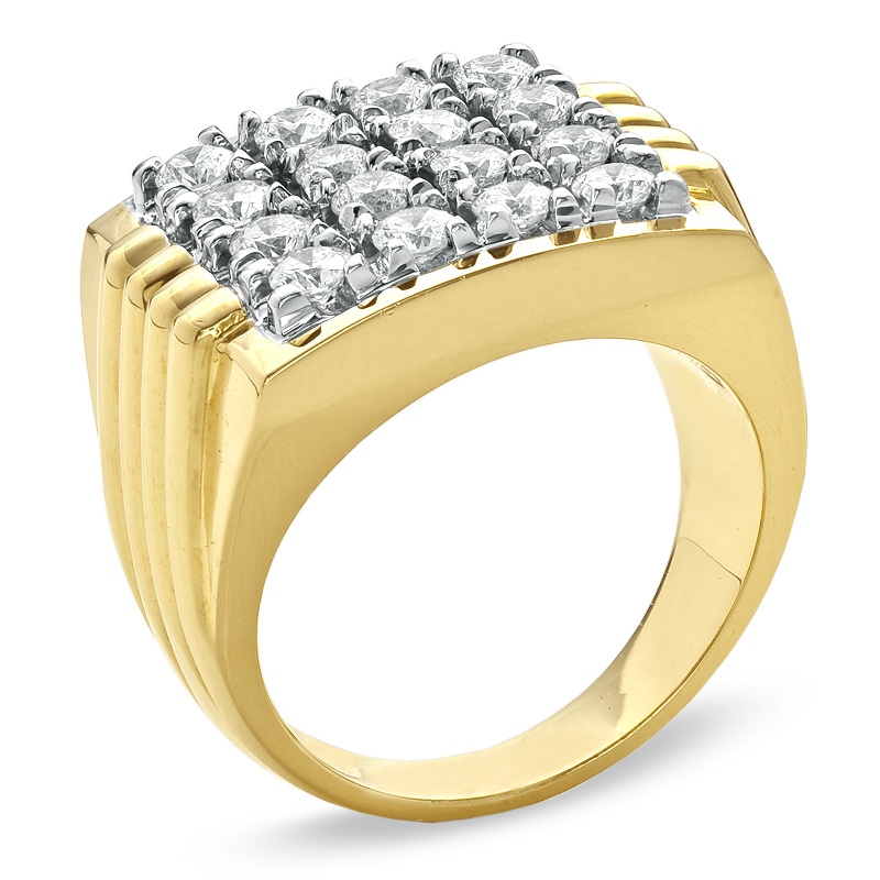 Men's 2 CT. T.W. Diamond Fashion Ring in 14K Gold
