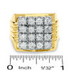 Thumbnail Image 2 of Men's 2 CT. T.W. Diamond Fashion Ring in 14K Gold