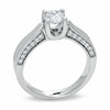 Thumbnail Image 2 of 1 CT. T.W. Diamond Engagement Ring in 14K White Gold