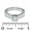 Thumbnail Image 3 of 1 CT. T.W. Diamond Engagement Ring in 14K White Gold