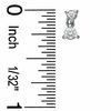 Thumbnail Image 2 of 1/2 CT. T.W. Diamond Double Drop Earrings in 14K White Gold