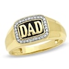 Thumbnail Image 0 of Men's 1/10 CT. T.W. Diamond Dad Ring in 10K Gold