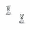Thumbnail Image 1 of 1/4 CT. T.W. Diamond Double Drop Earrings in 14K White Gold