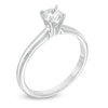 Thumbnail Image 1 of 1/2 CT. Diamond Solitaire Engagement Ring in 14K White Gold (J/I3)