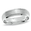 Thumbnail Image 1 of 6.0mm Wedding Band in 10K White Gold - Size 10.5